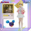 Max Original Figma Series《Pokémon Lillie, Go for It!》Anime Action Figure Assembly Model Toys Collectible Model Ornaments Gifts