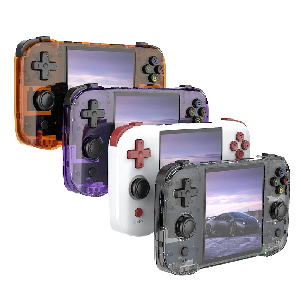 R46S Retro Handheld Game Console Linux System 4.0inch IPS Screen RK3566