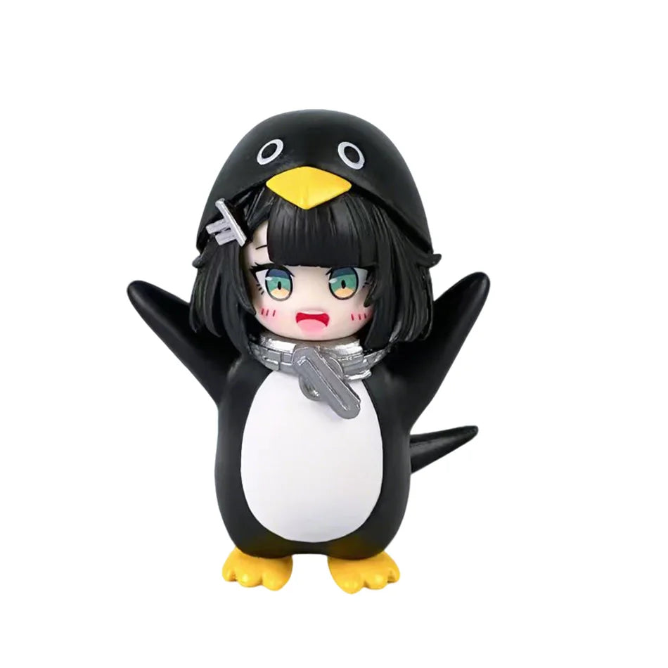 Arknights Endfield Pengmin Figures 6-8cm PVC Little Cosplay Model Anime Collection Desk Display Birthday Gift