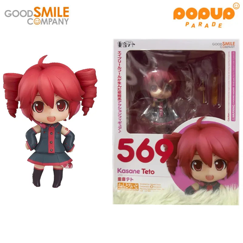 Good Smile Original POP UP PARADE UTAU VOCALOID Nendoroid Anime Figure Kasane Teto L size 569 2344 Action Figure Toys Gift Model