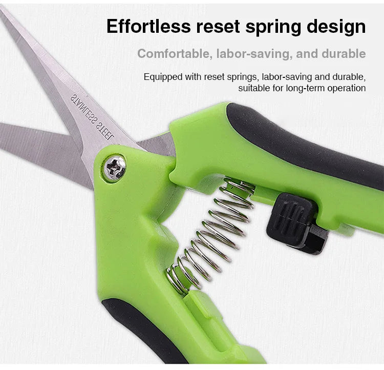 Garden Scissors, Garden Pruning Shears, Non-slip Labor-saving Flower Branch Branch Shears, Fruit And Vegetable Shears, Fr