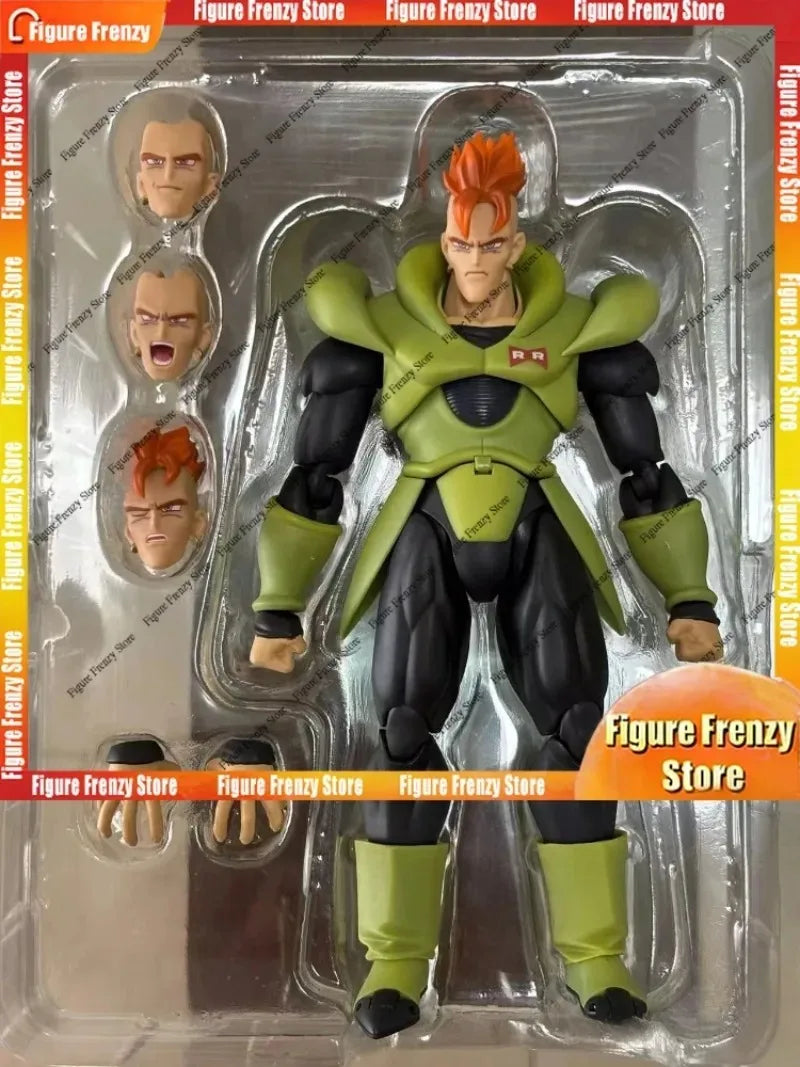 Bandai S.H.Figuarts SDCC Dragon Ball Android Highly Detailed Anime Collectible Figure