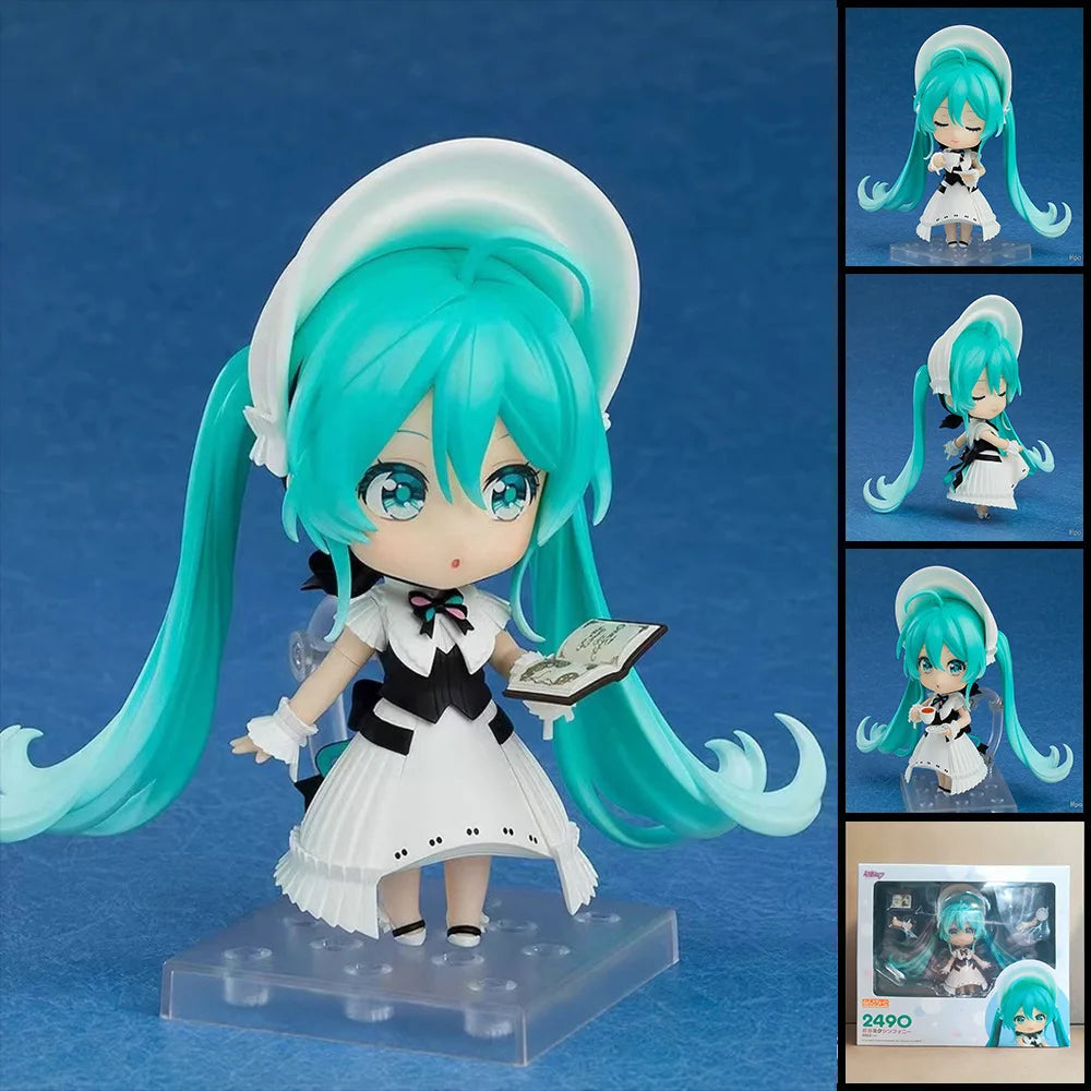 Hatsune Miku Animation Game Peripheral Toys Sakura Snow Miku Anime Action Movable Model Figures Collection NTR