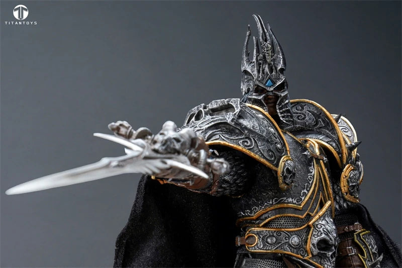 【Vorbestellung】TITAN Toys Arthas Prinz Dead King Frost Knight TT001 1/12 Actionfigur