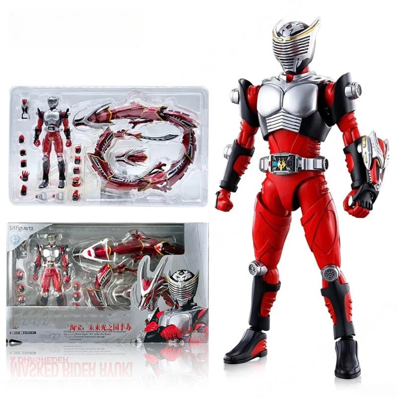 Shf Kamen Rider Kabuto Basic Form 10th Anniversary Commemorative Edition True Bone Carving Action Figure New Sale Gift