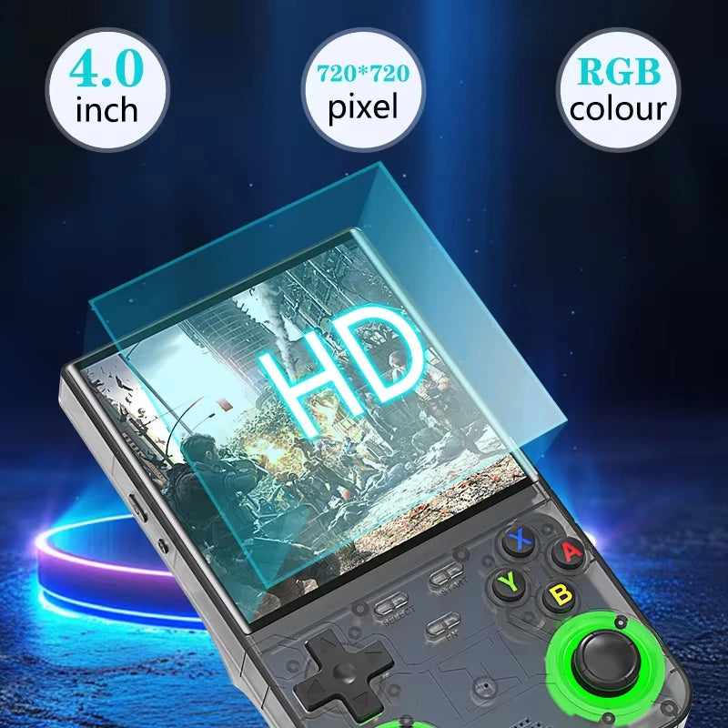 R36Ultra Retro Handheld Video Game Console Linux System 4.0-inch WIFI IPS Screen Portable Pocket Video Player Game friend Gift