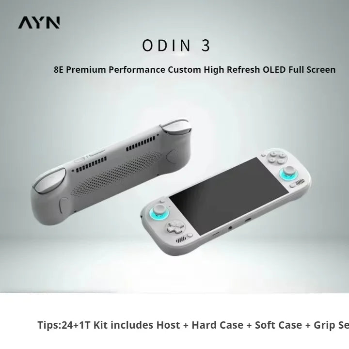 Pre-sale AYN Odin3 Handheld Game Players Qualcomm 8 Elite 6inche AMOLED 120Hz 8000mAh Game Console Hall Joystick 8000mAh Android