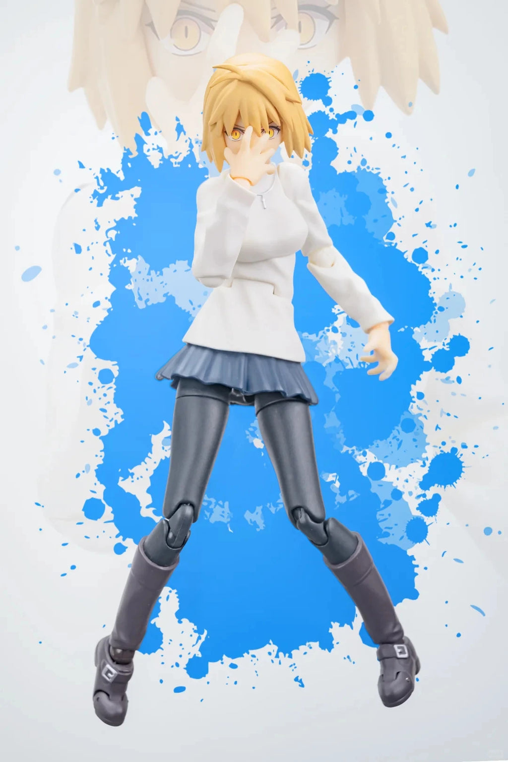 Brand New Genuine Max Factory GSC Figma 612 Tsukihime -A Piece of Blue Glass Moon- Arcueid Brunestud Action Figure Model Toys