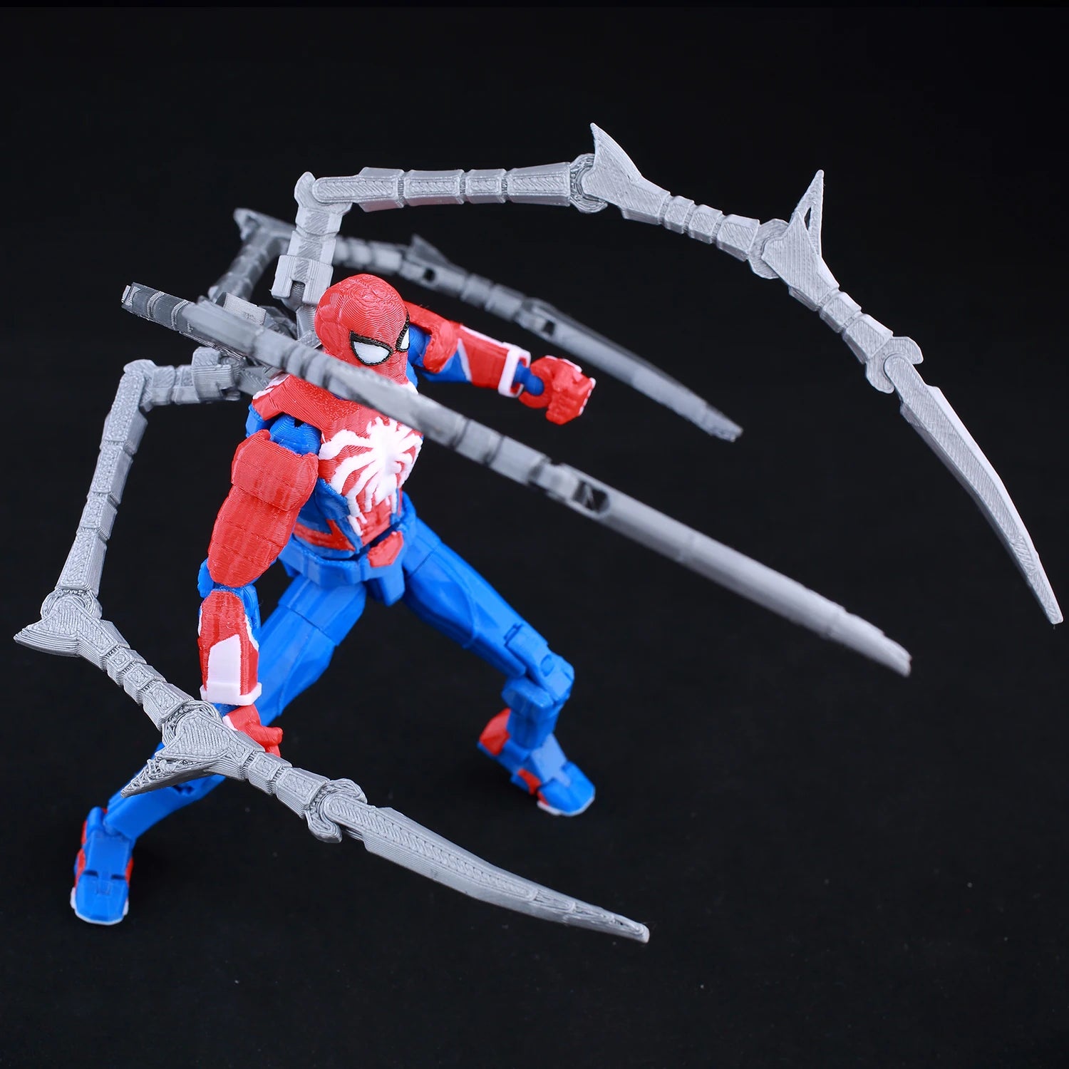 9L 3D Printed Spider-Man Generation with Spider Claws Lucky Dummy 13 Movable Shapeshift Action Figures Mannequin Toys Collectors