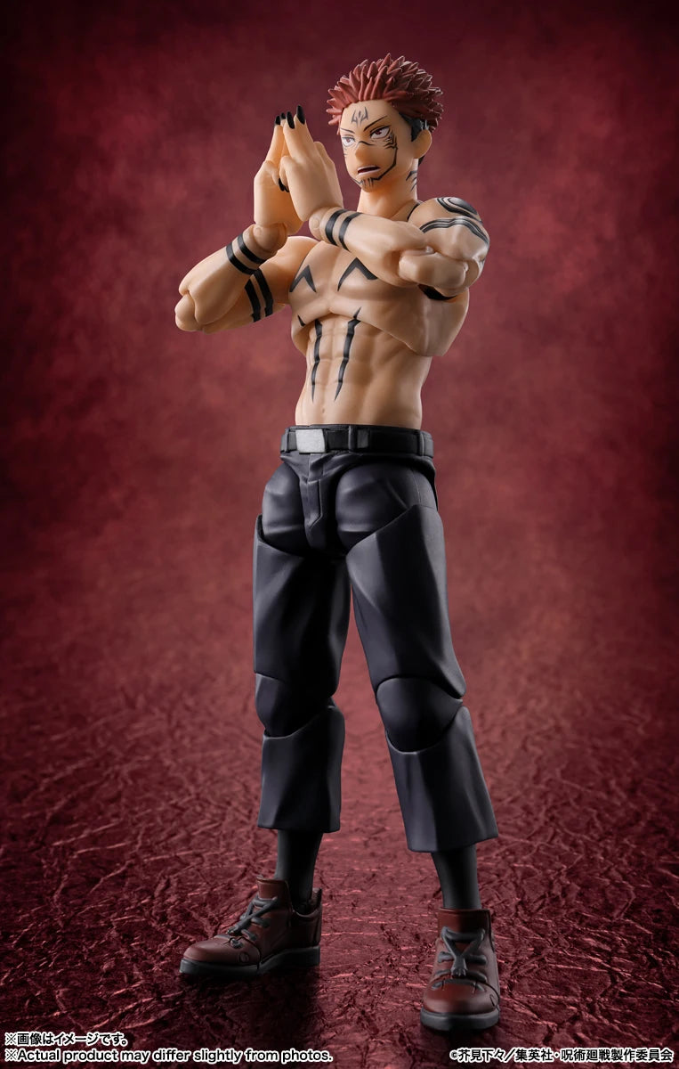 In Stock Original BANDAI Jujutsu Kaisen Ryomen Sukuna PVC Model Toys statue Garage Kit holiday gifts Megahouse Ornaments