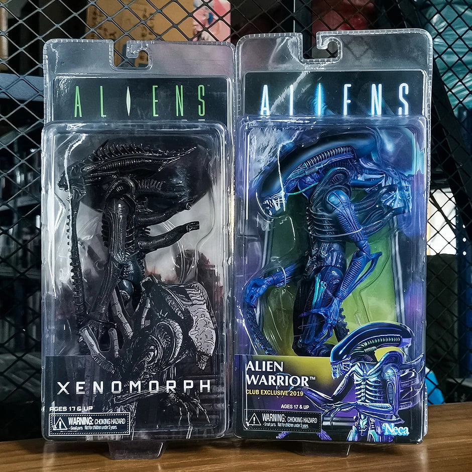 NECA Aliens Xenomorph Warrior Snake Grid Alien Ellen Ripley Collection Action Figure Movie Model Toy
