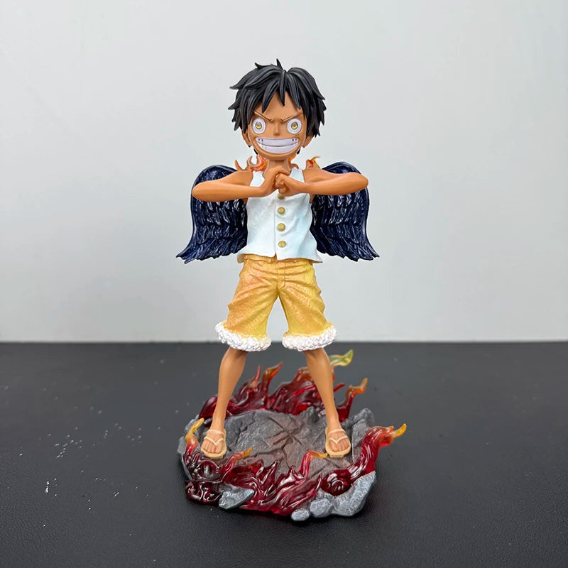 Anime One Piece Sabo Statue Blazing Angel Boa Hancock Figur GK Yama Roronoa Zoro Figuren Himmelsmalerei Modell PVC Luffy Spielzeug