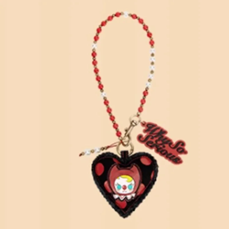 POP MART Why So Serious Series Pendant Blind Box Toys Kawaii Anime Action Figure Surprise Mystery Box Figurines Dolls Kids Gifts
