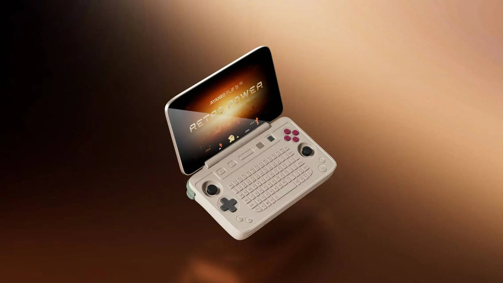 Flip 1S DS 1080P144Hz Flip Game Console 7"OLED Screen Portable Handheld Console HX370 8840U Dual Screens Game Machine