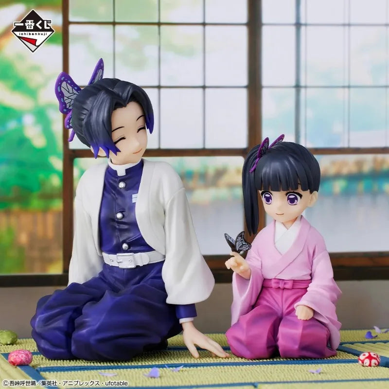 В наличност Bandai Ichiban Demon Slayer Shinobu Kocho Kanao Tsuyuri Фигура Аниме фигурка Екшън модел Колекционерски играчки Подарък