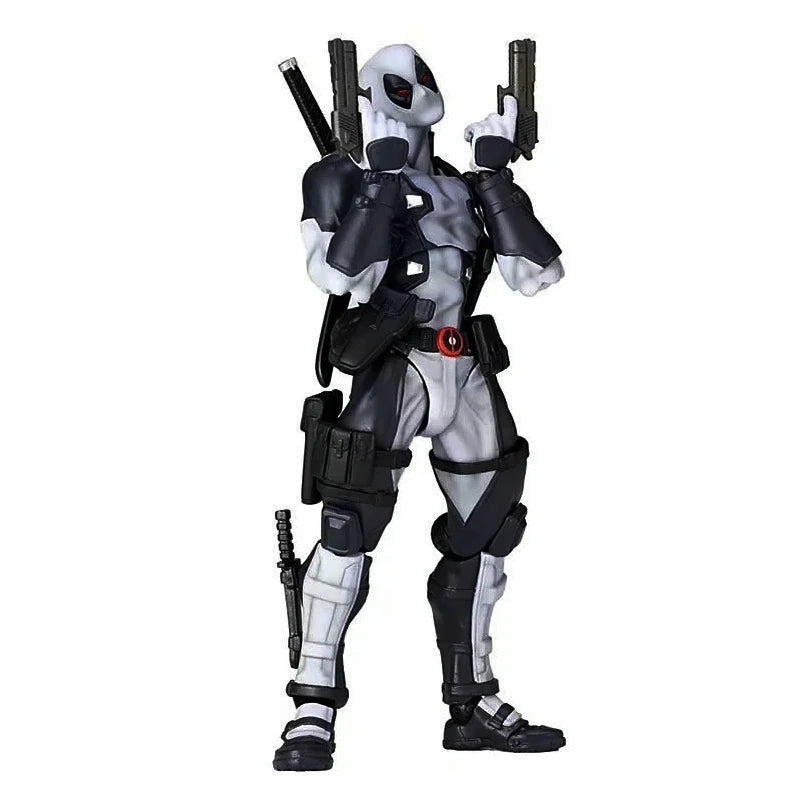 Yamaguchi Revoltech Deadpool Action Figure Deadpool X-Men Superhero Figurine KAIYODO Movie Model Toys for Kids Gift