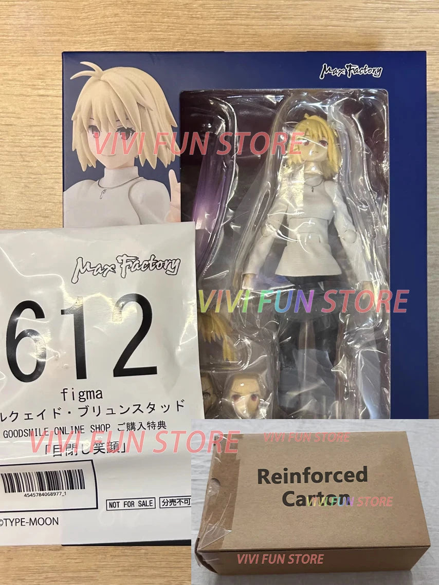 In Stock Original Figma 612 Arcueid Brunestud Movable Model Toys Fate/EXTRA Game role Max Factory MF Berserker