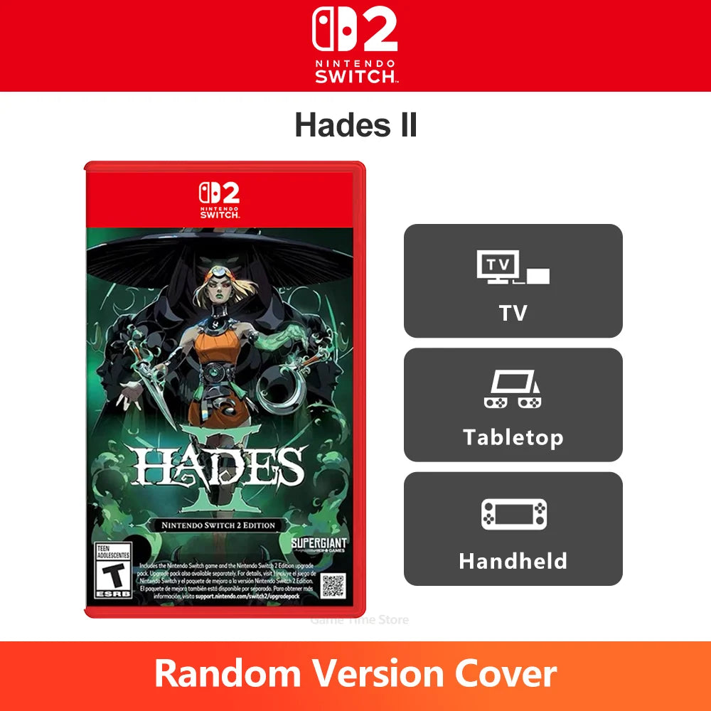 Hades 2 Nintendo Switch 2 Games Juegos Deals 100% Brand New Nintendo Physical Game Card Hades II Game for NS2 Game Console