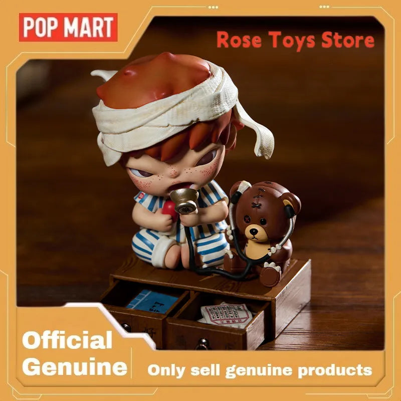 POP MART Hirono Good Pharmacy Collectible Blind Card Figure Desktop Ornament Cute Toy Figurine Gift For Anime Lovers Collectors