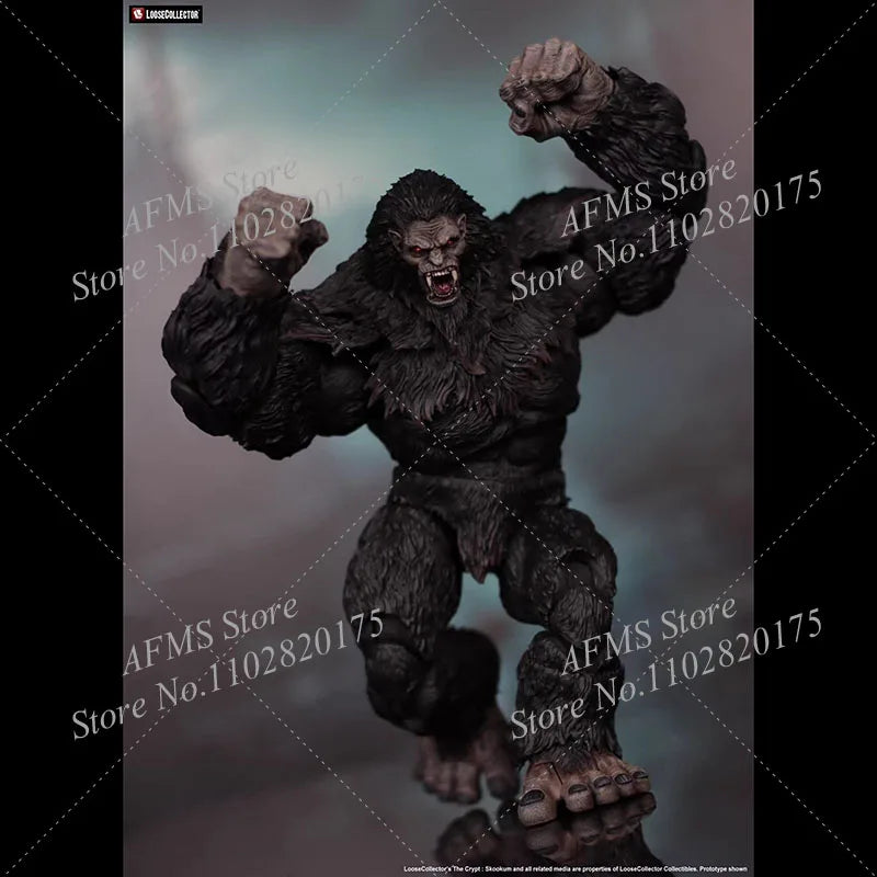 LC 1/12 Scale Collectible Figure Roaring Giant Monsters North American Animal Dolls 10Inch Action Figure Soldier Toys