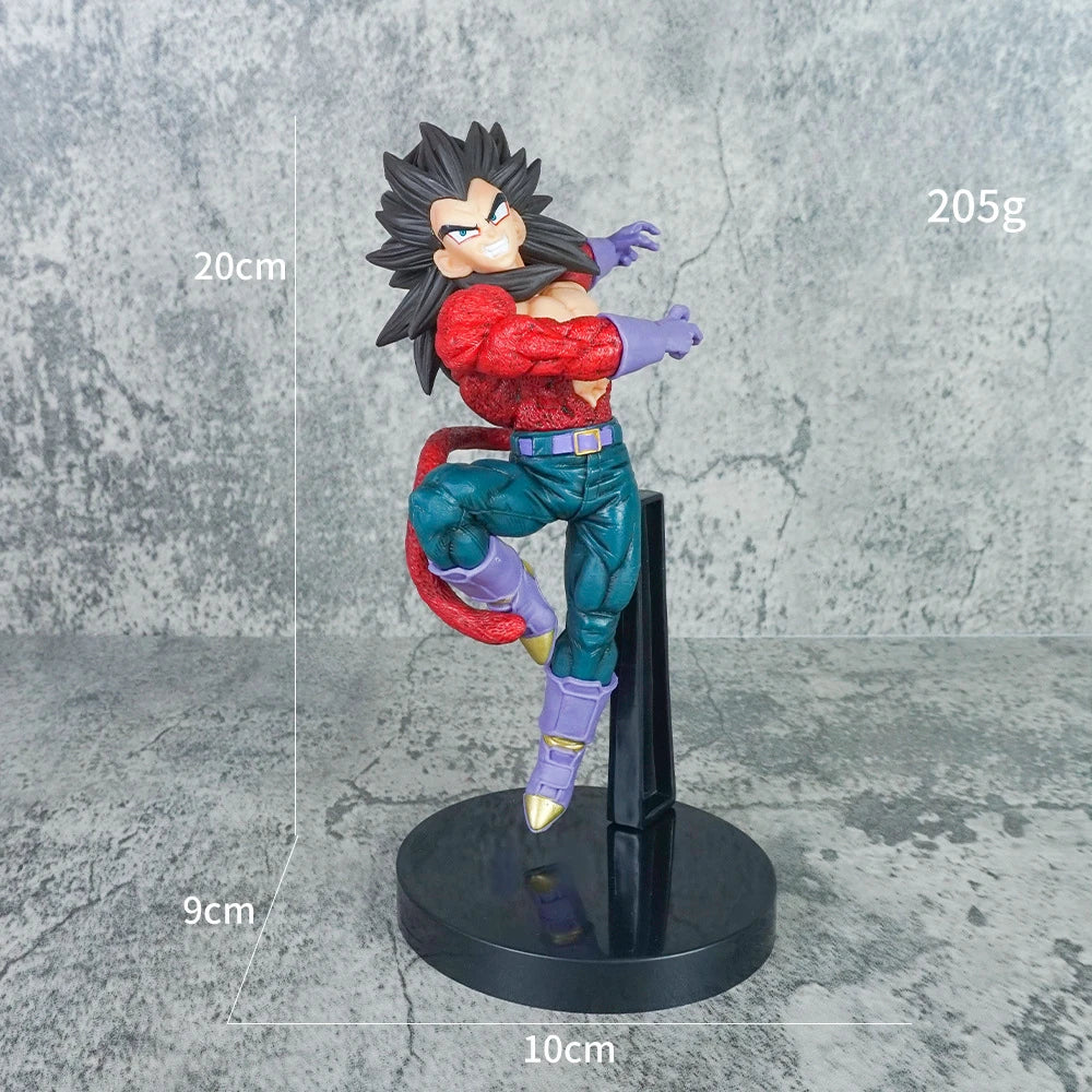 New Dragon Ball GT Anime Figure SUPER SAIYAN 4 Gogeta Action Figure Toys for Boys Girls Kids GiftS Collectible Model
