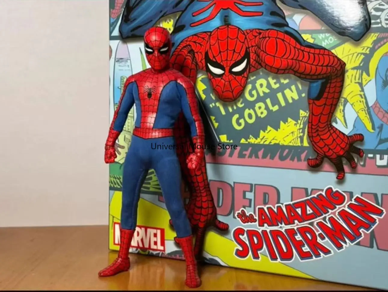 Mezco Spider-Man Ant Peter Parker Can Use Figure 6 Inches