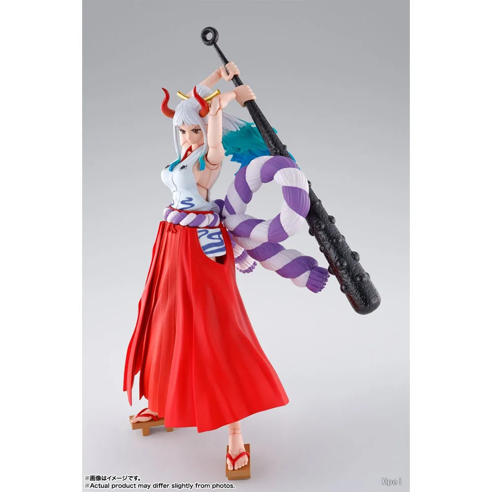 100% Authentic In Stock Original Bandai S.H.Figuarts Shf One Piece Yamato Anime Action Figure Collection Model Toy