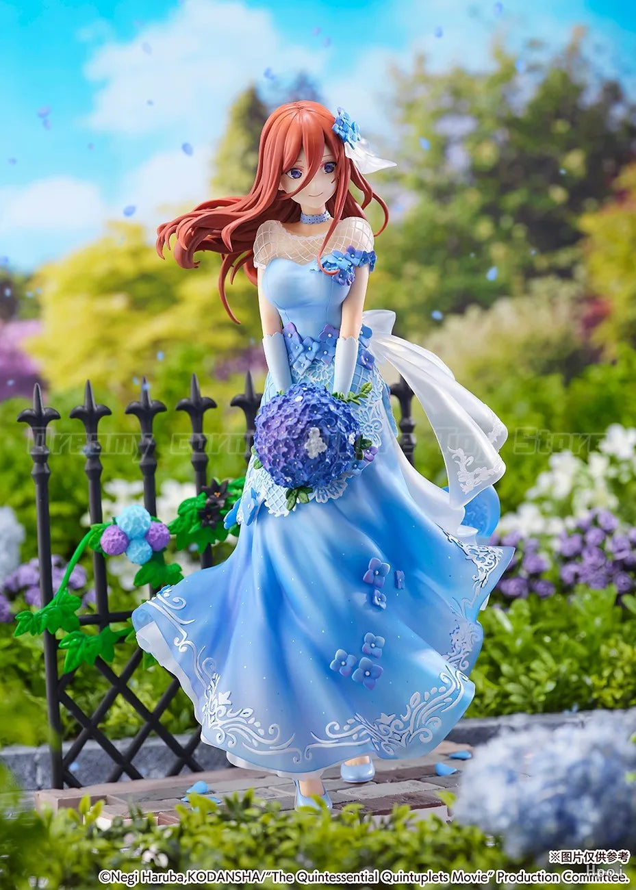 【In Stock】Original SSF EStream The Quintessential Quintuplets Nakano Miku Floral Dress Ver 1/7 Scale Figure Model Collection