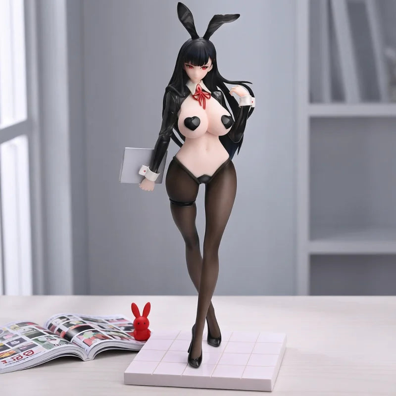 Ready Stock Anime Bunny Girl Figurine, Premium PVC, Boys Trendy Toy Gift, Collectible Desktop Decor