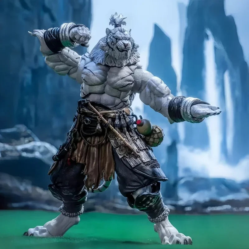 Jiangmeng Original In Stock1/12 Furui Planet White Tiger White Wolf Different Color Limited Edition Action Figure Model Toy Gift