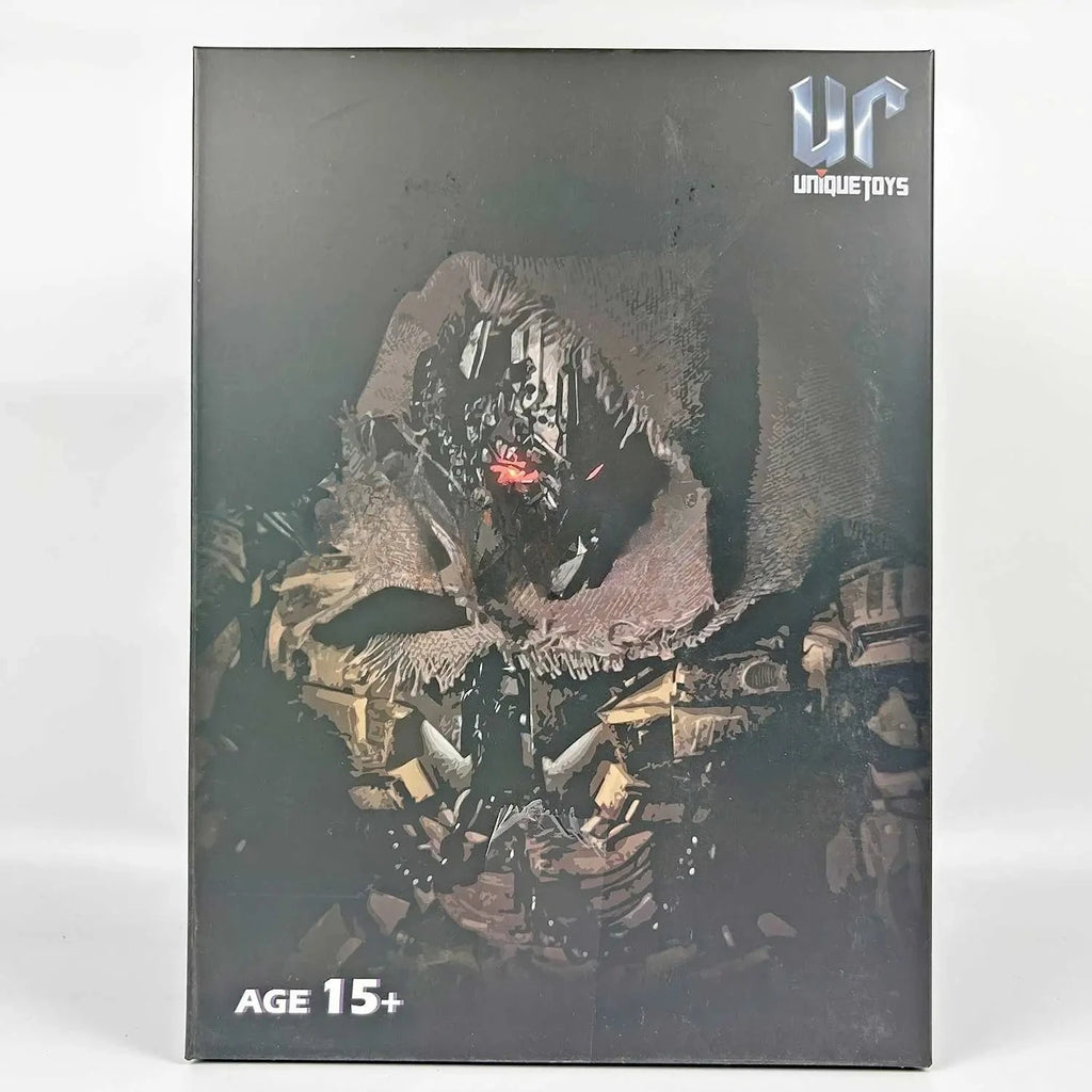 UT Transformion R-05 R05 33cm MG Tank Damaged Battle Damous Uniquetoys R 05 Robot Action Figure Collect Gifts