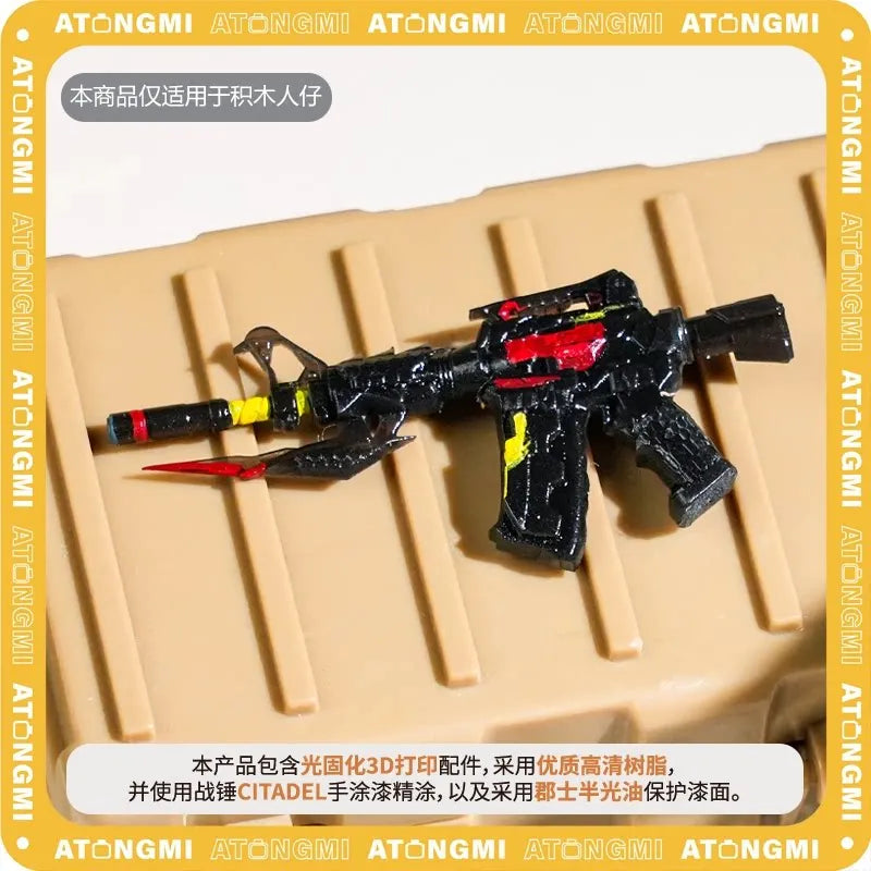 New Veyron Arknights Figures Delta Operations Mai Xiaowen Figure Miniatures Building Blocks Red Wolf Peripheral Model Toys