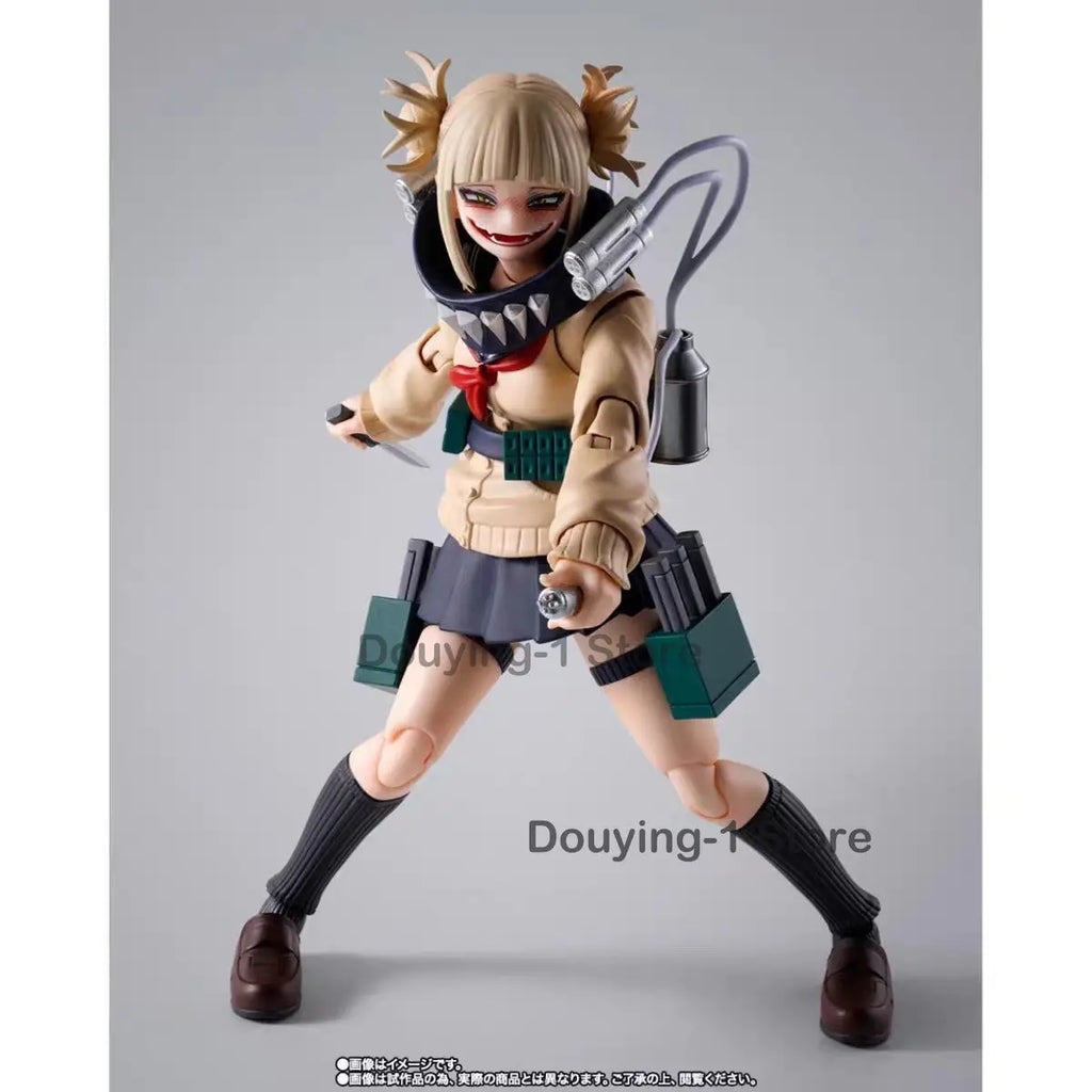 Pre-sale Bandai Original SHF My Hero Academia Toga Himiko  Anime Action Collection Figures Model Toys PVC Gift
