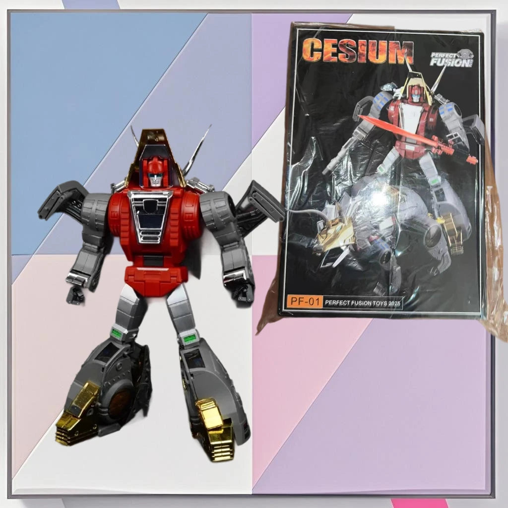 【In Stock】 Transform Fanstoys FT PF01 PF-01 Cesium Slag MP Ratio Robot Model Figure with Box
