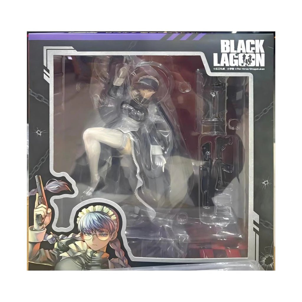 Original MEDICOS 1/7 Roberta 29CM PVC Anime Figure Black Lagoon Collectible Statue Model (Bonus Available)