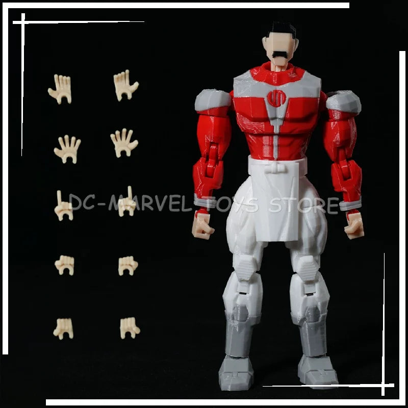 In Stock 3d Printed Invincible Thragg T13 Dummy13 Multi-Jointed Movable Shapeshift Anime Action Figures Custom Toys