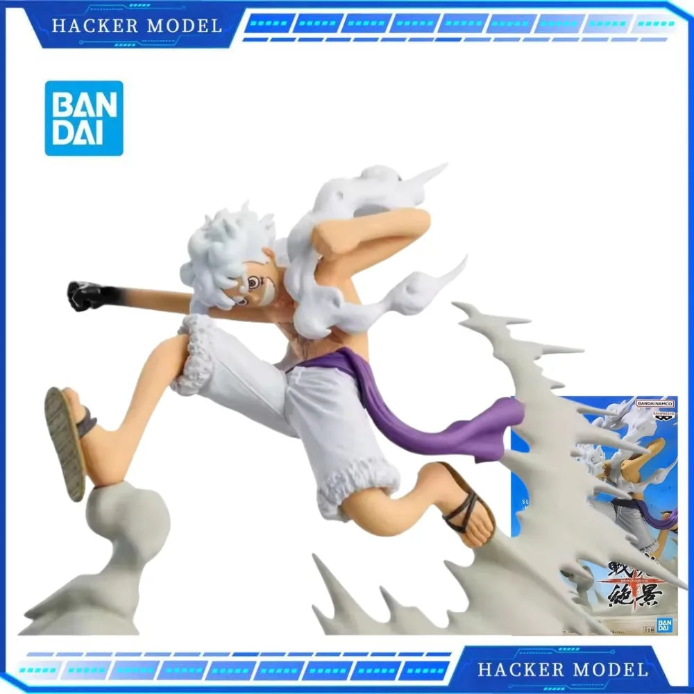 Auf Lager: Bandai Original Banpresto One Piece Monkey D. Luffy Actionfigur, Modellpuppe, brandneu und originalverpackt, Anime-Charakter