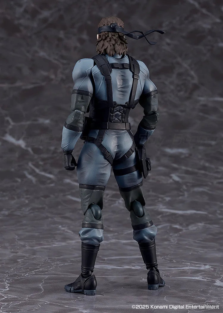 【In stock】original Max Factory GSC Figma 645 Metal Gear Solid 2 Sons of Liberty Solid Snake Anime Figure Toys Gifts