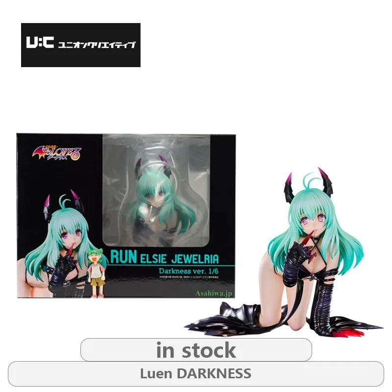 UnionCreative Original To Love-Ru DARKNESS Series Nemesis\Gucci Chuan Wei\Tiyuu Runadik Not Movable Figure Statue Model Toys