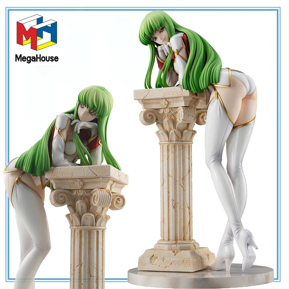 100% Original in Stock MegaHouse G.E.M. Code Geass: Fukkatsu No Lelouch C.C. Pilot Suit Ver. Anime Figure Collection Series