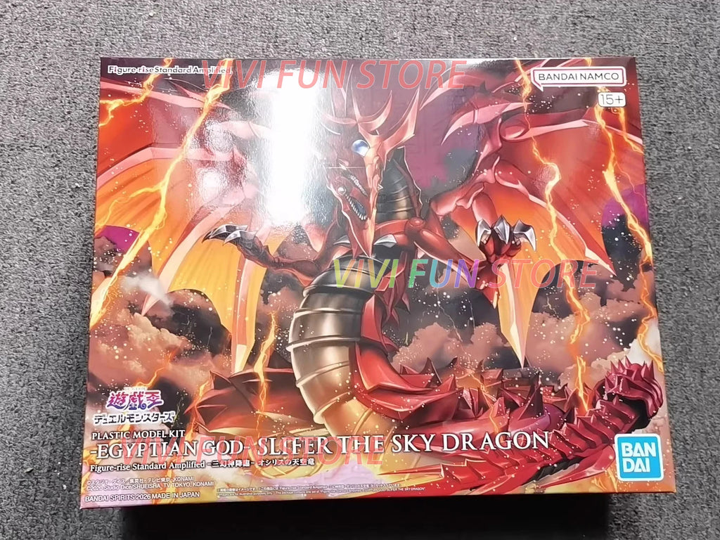 In Stock Original BANDAI FRS EGYPTIAN GOD SLIFER THE SKY DRAGON The Winged Dragon of Ra Assemble Model Toy FIGURE-RISE Yu-Gi-Oh!