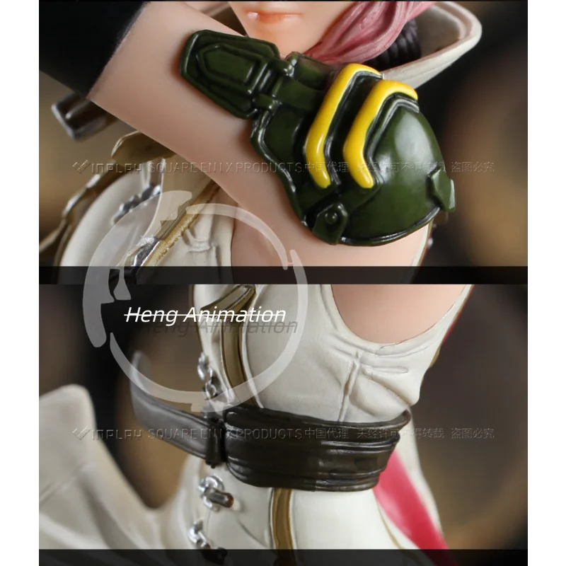 【Yi Man】Genuine Play Arts Kai Pa Kai FF13 Lightning Bust Statue Figure Toy