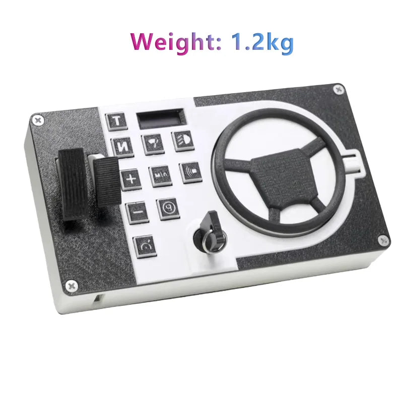 Euro Truck Simulator 2 Force Feedback Game Steering Wheel Steering Wheel Pedals Support 15 Customizable Buttons For PC Game