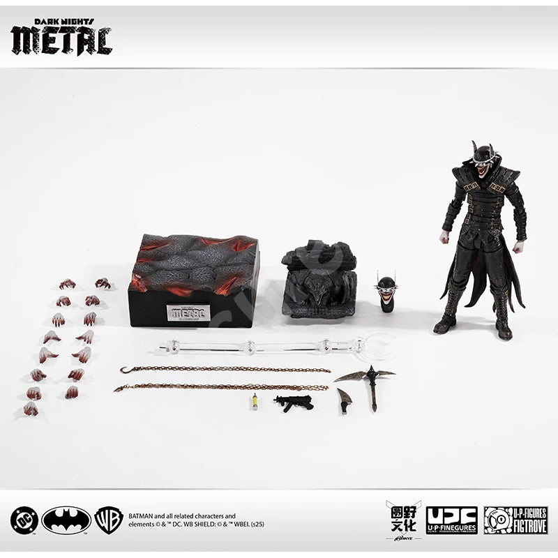 Original LPZZ Toys U-P-Finegures 16cm The Batman Who Laughs Dark Knights Dc Anime Action Figure Figurine Gifts Toys