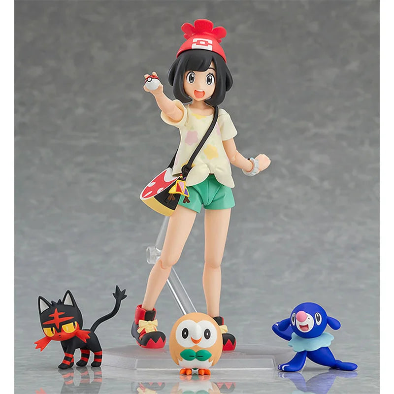 100% Original Figma 371 Mizuki Pokemon Selene In Stock Anime Action Collection Figures Model Toys