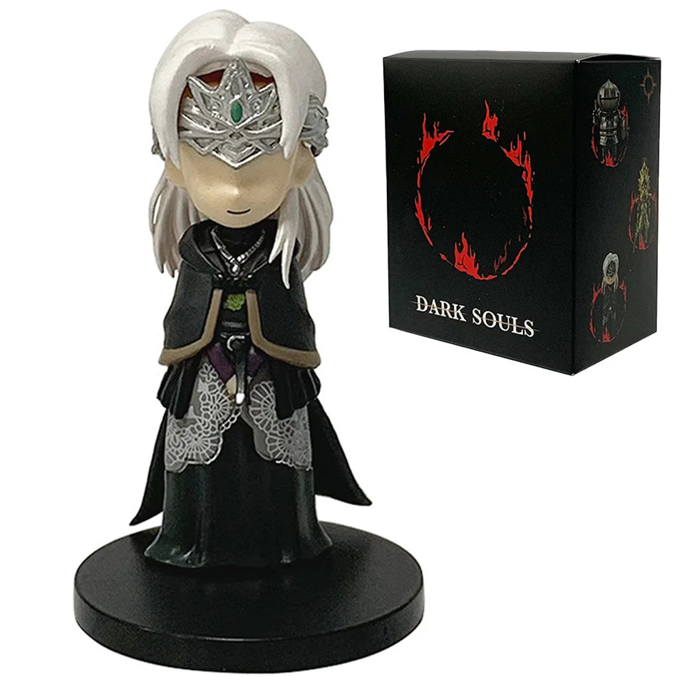 New Q version Dark Souls Anime Action Figure Solaire Artorias Ornstein Fire Keeper Doll Anime Figurine Model Toys