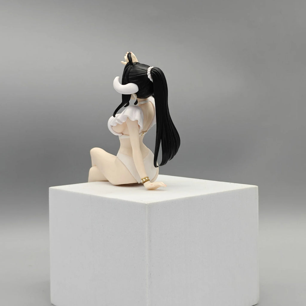 Overlord Albedo Bunny Girl Swimsuit PVC Anime Action Figures Model Collection Ornament Anime Cartoon Model Toy Gifts
