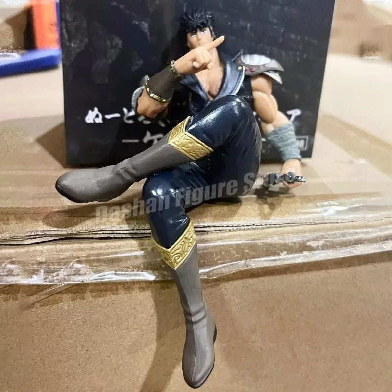Fist of the North Star Action Figure Kenshiro Figure Car Ornaments PVC Collection 13cm Anime Ken Noodle Stopper Model Toys Gifts