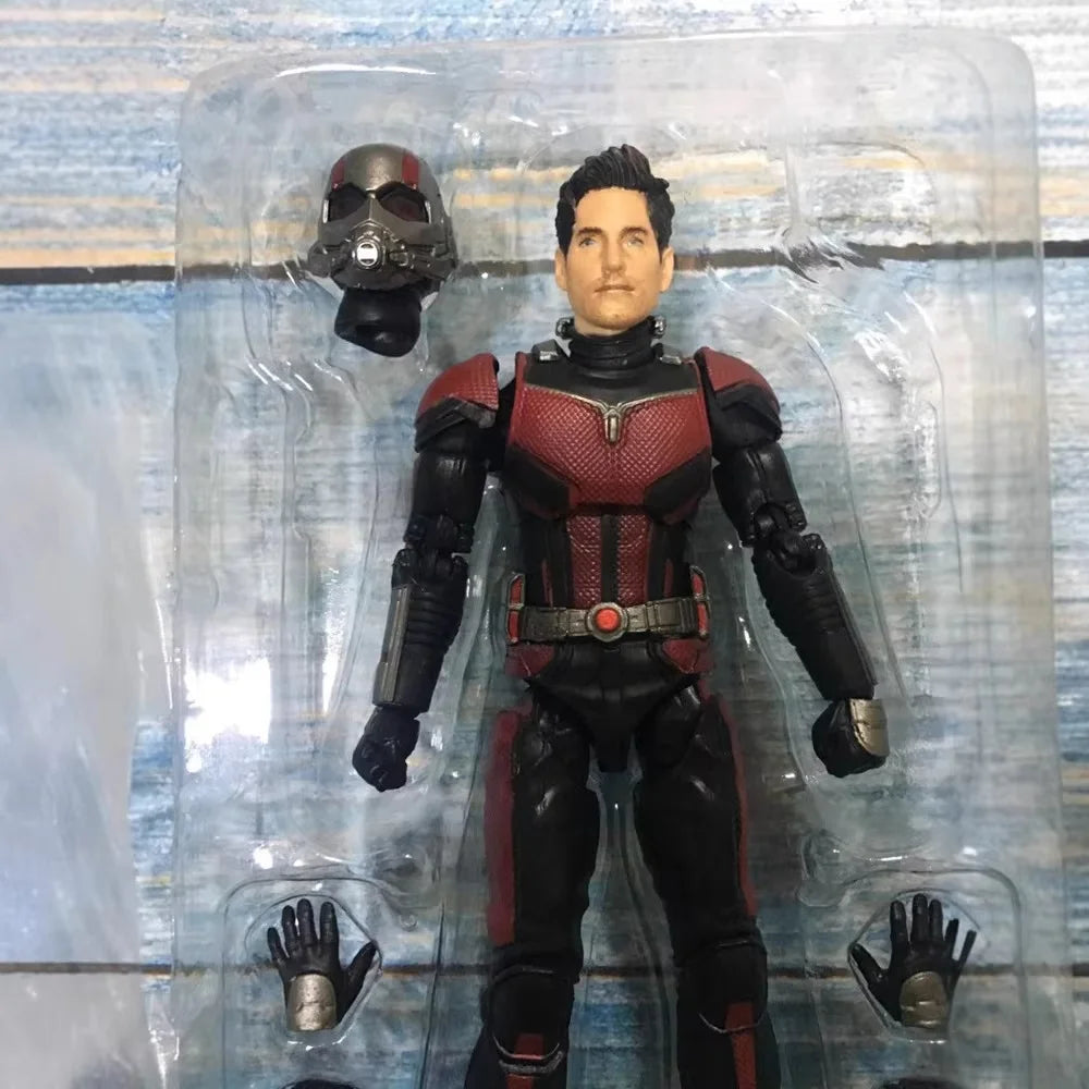 Avengers 4SHF Ant-Man Action Figure - Hand-Made Ornament Model Collectible Toy for Comic Game Novel Exhibitions