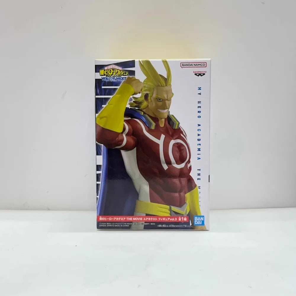 In Stock Bandai Original Genuine My Hero Academia THE MOVIE Your Next Figure Vol3 All·Might 17cm Banpresto Model Toy Figure Gift
